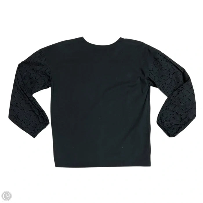 Top Long Sleeve By Madewell In Black, Size: Xs