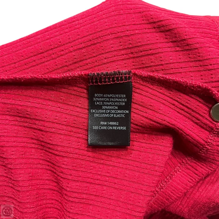 Top Long Sleeve By Torrid In Red, Size: 2x