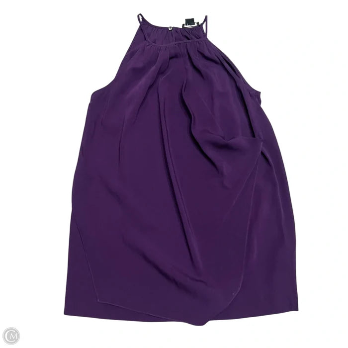 Top Sleeveless By Theory In Purple, Size: S