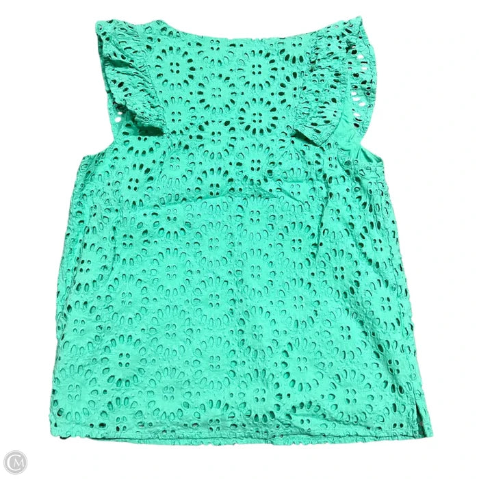 Top Sleeveless Designer By Lilly Pulitzer In Green, Size: S