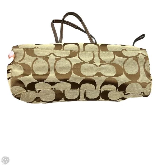 Tote Designer By Coach, Size: Large