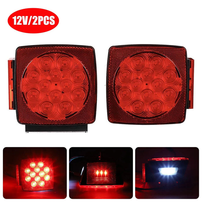 Trailer Lights For Boats And Trucks 1 Pair