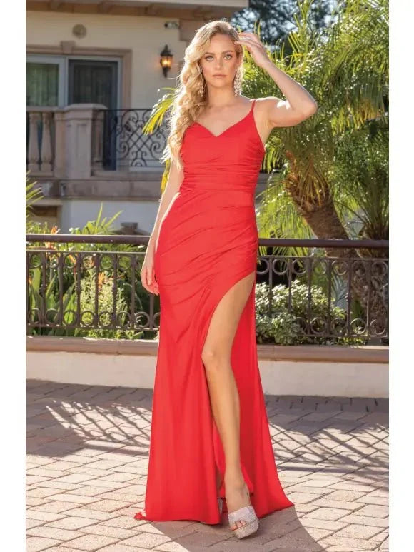 {Wholesale Train Detail Prom Dress} - {} at {Linda Mariposa}