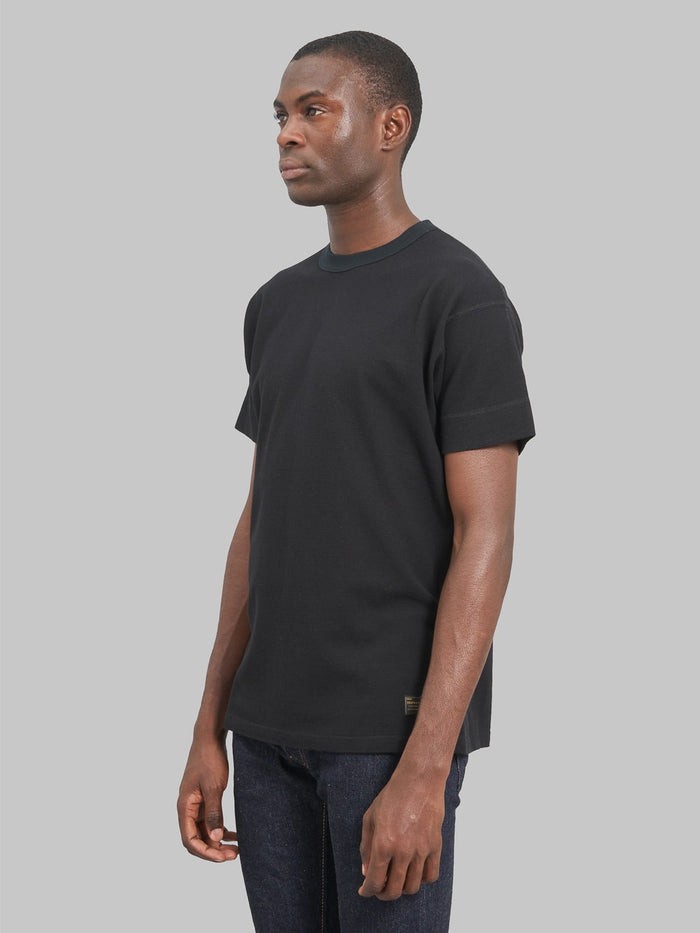 Trophy Clothing Utility Mil Tee black model side fit