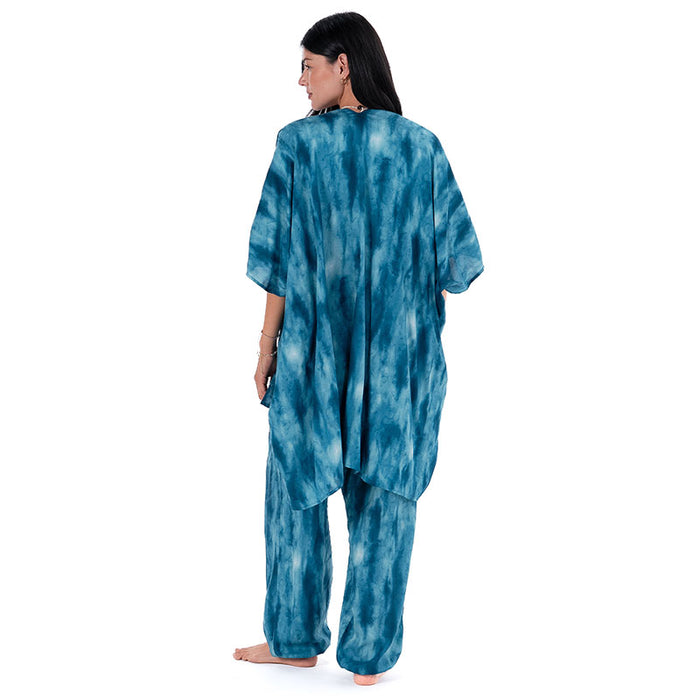 Turquoise Tide Lounge Set, back