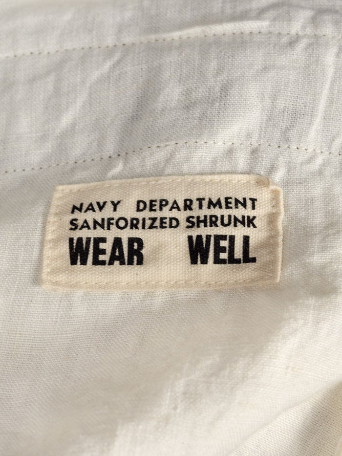UES Duck Canvas Short Pants Olive brand tag