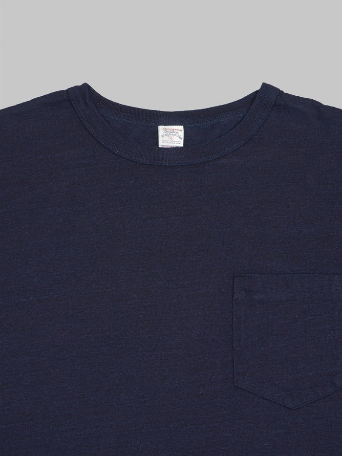 UES Indigo Pocket Tshirt crewneck