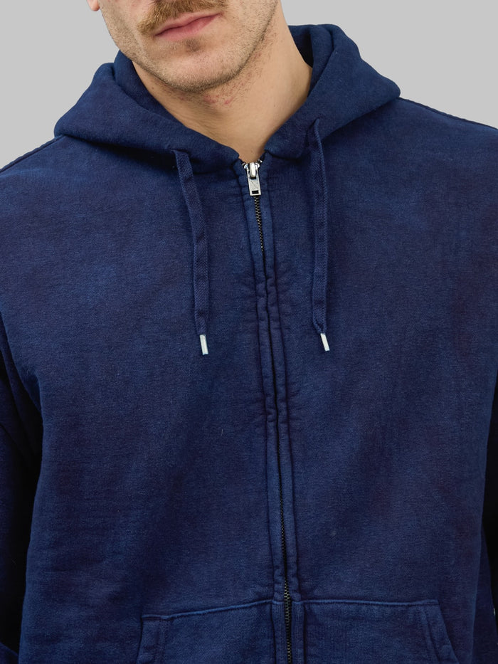 UES Indigo Zip Parka chest