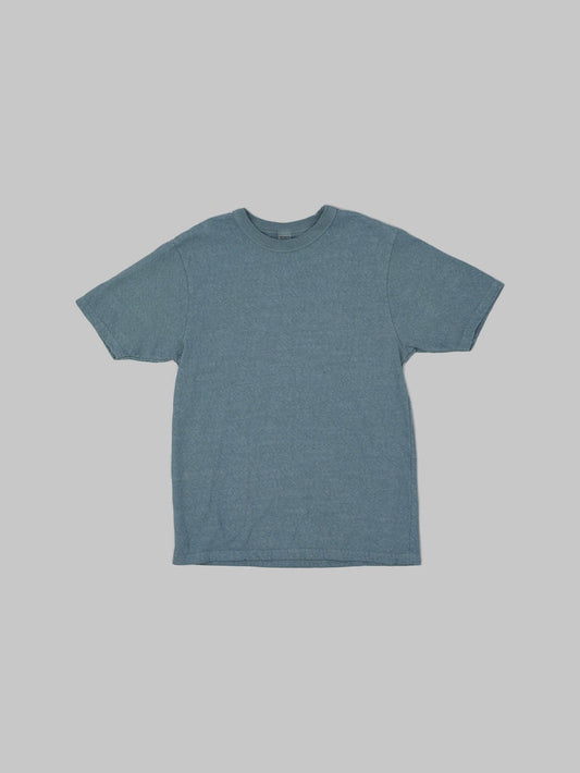 UES No 8 Slub Nep Short Sleeve Tshirt Grey front