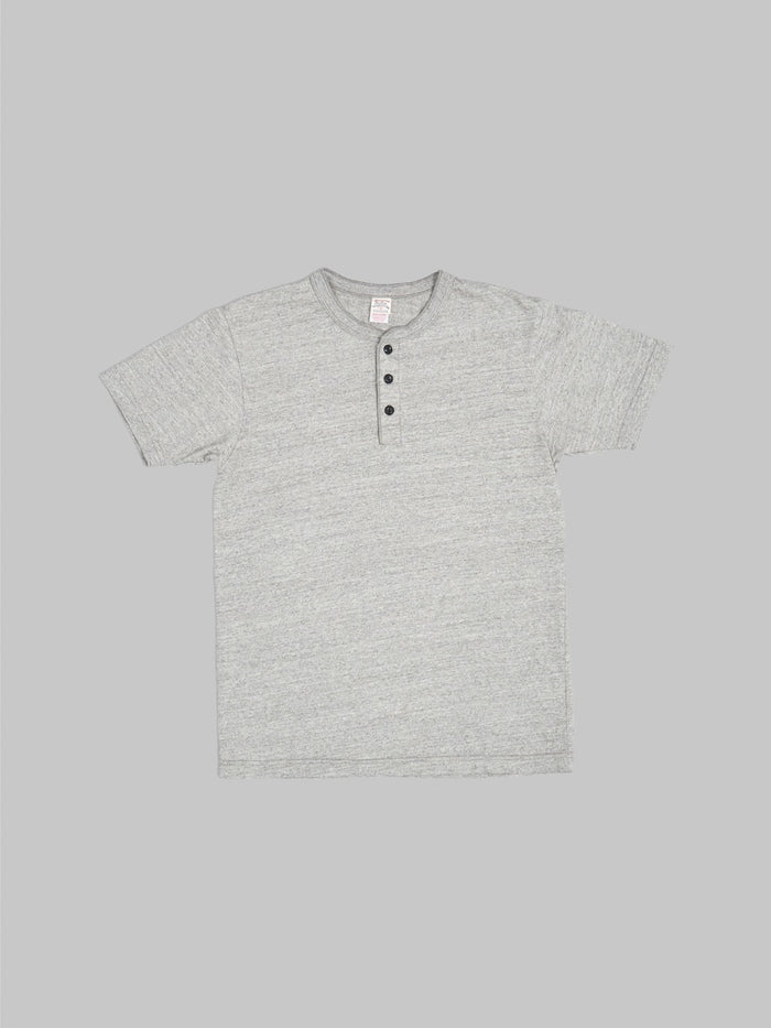 UES Ramayana Henley Neck TShirt grey  front