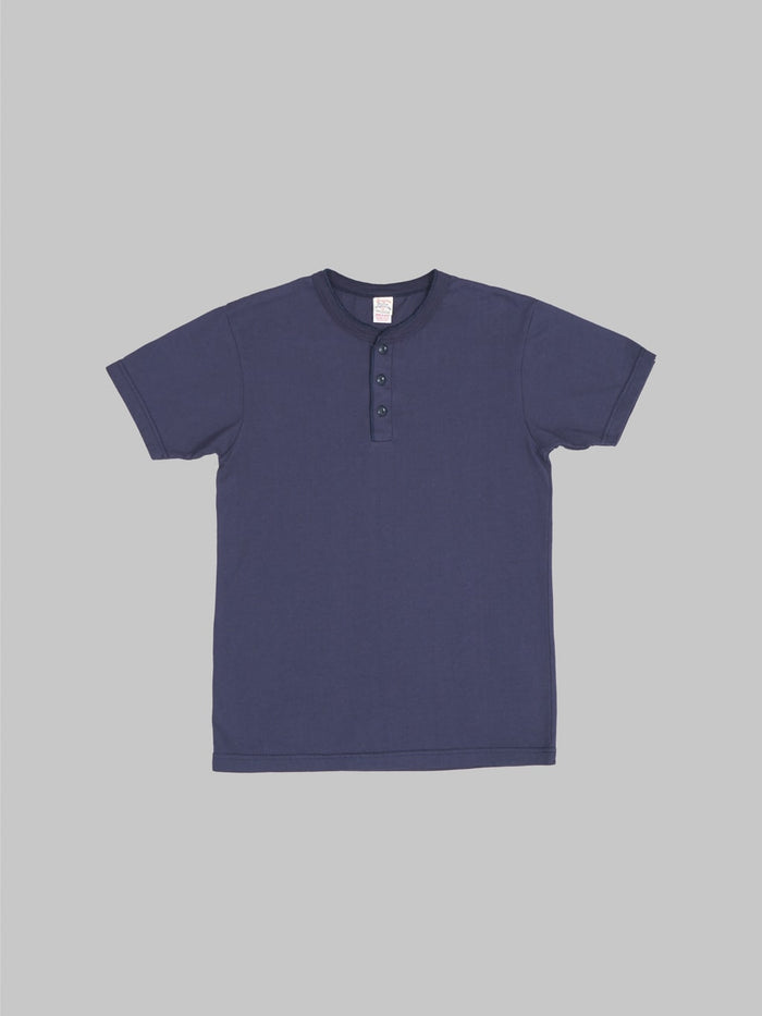 UES Ramayana Henley Neck TShirt navy front