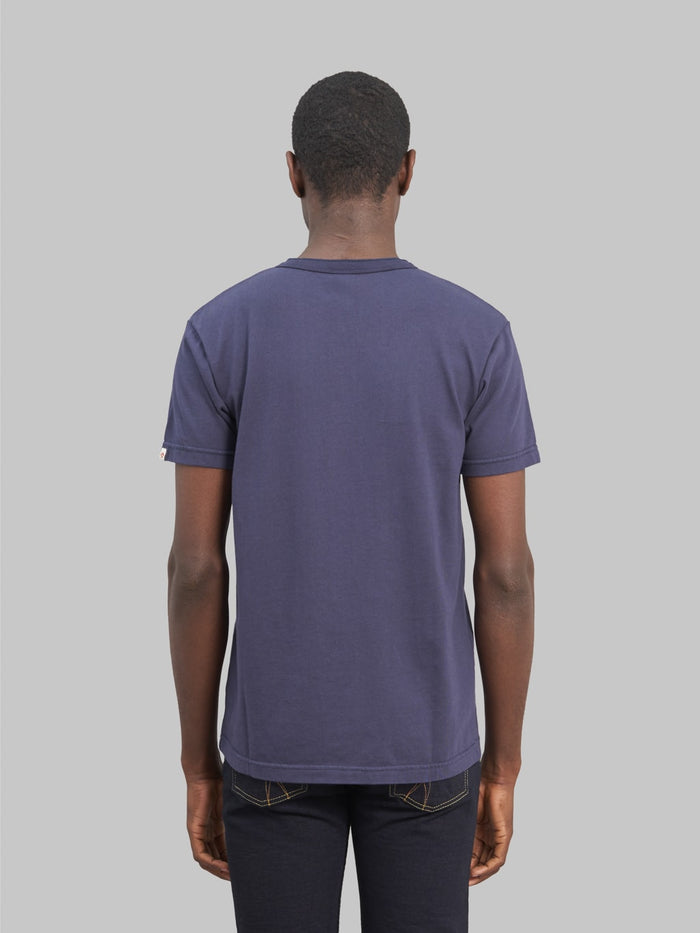 UES Ramayana Henley Neck TShirt navy  back look