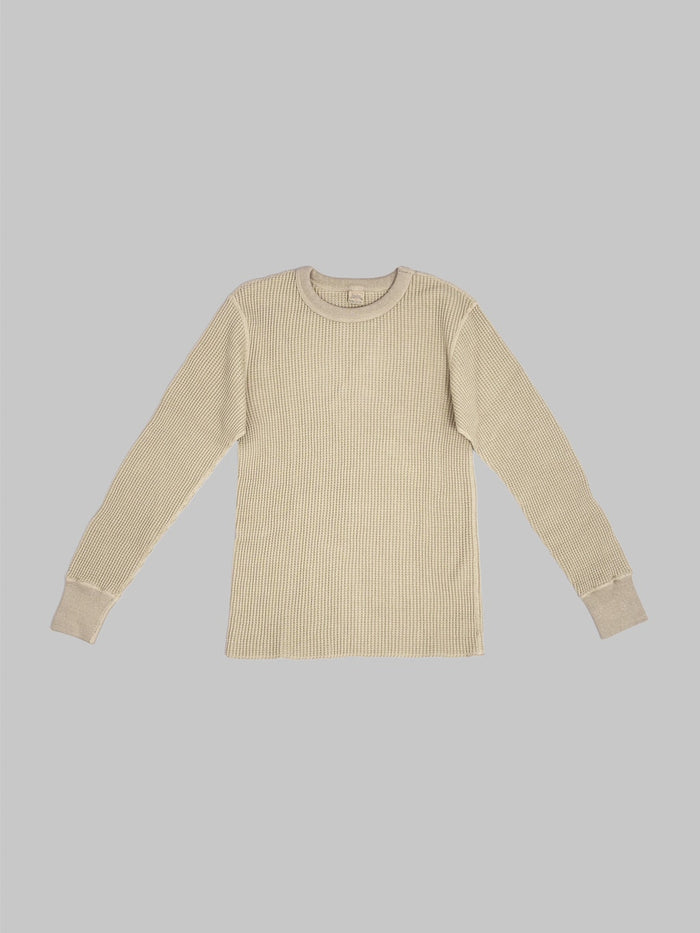 UES Thermal Big Waffle Tshirt ecru japan made