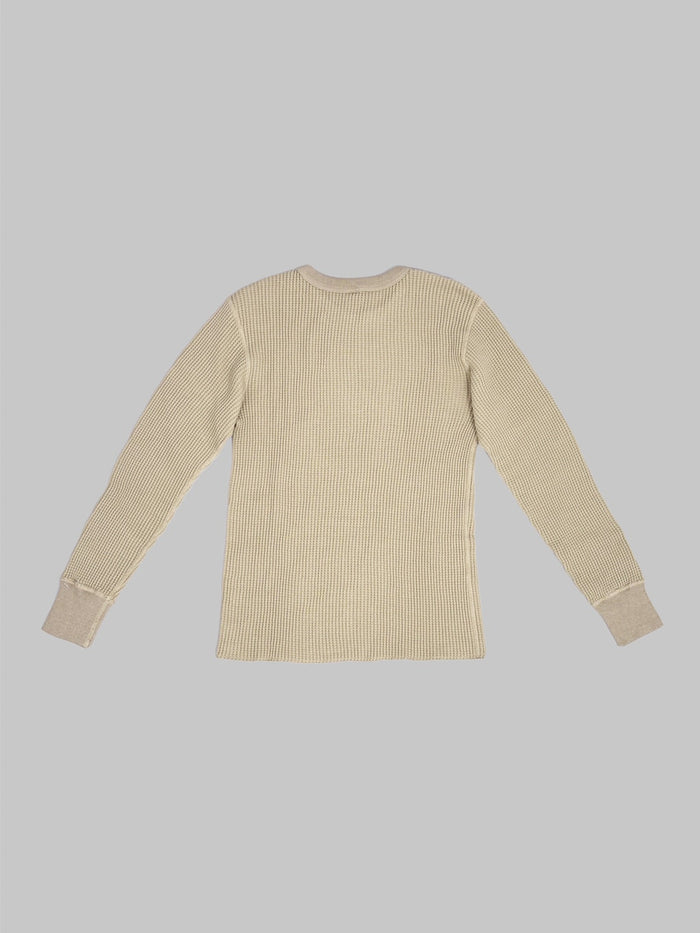 UES Thermal Big Waffle Tshirt ecru extra thick yarn