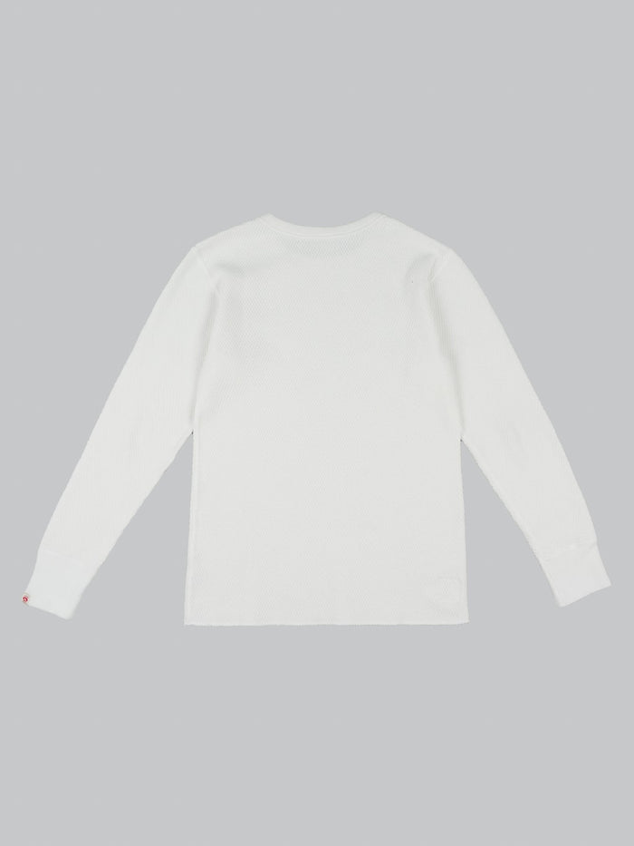 UES Thermal Big Waffle Tshirt white extra thick yarn