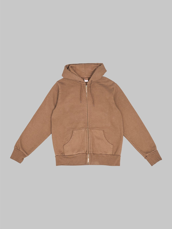 UES Zip Parka Brown front