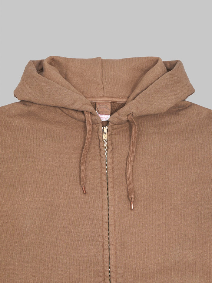 UES Zip Parka Brown collar