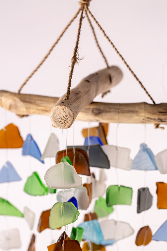 Unity Mini Chip Sea Glass Wind Chime