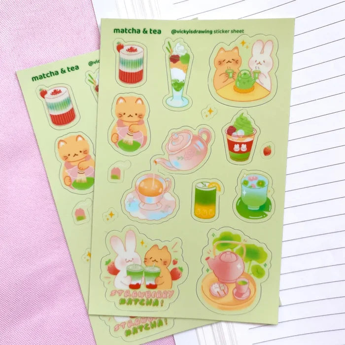 vickyisdrawing: Sticker Sheets