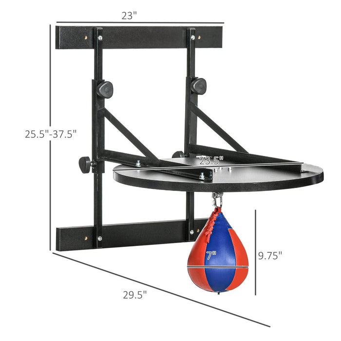 Wall Mounted Speed Bags For Boxing Height Adjustable