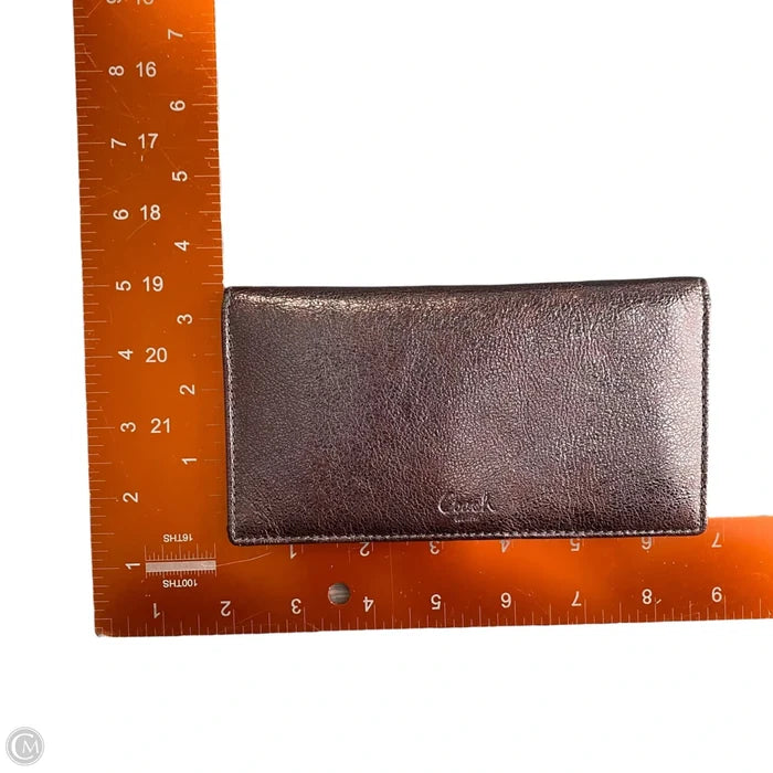 Wallet Designer By Coach, Size: Medium