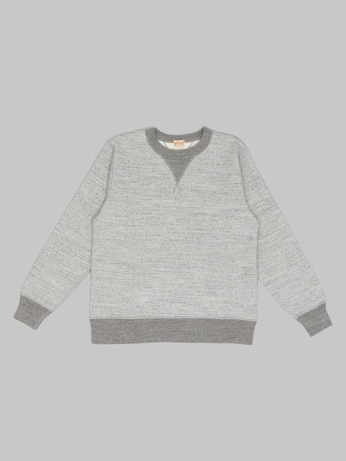 Whitesville Loopwheel Sweatshirt heather grey front
