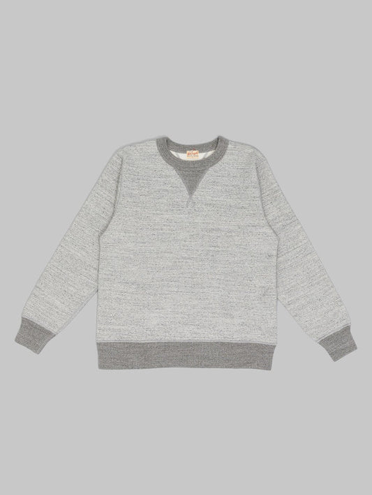 Whitesville Loopwheel Sweatshirt heather grey front