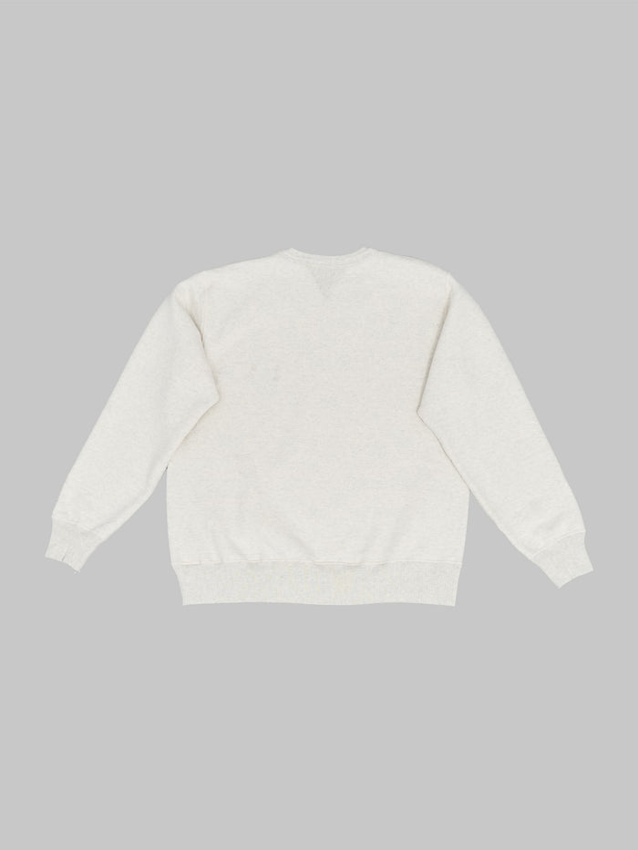 Whitesville Loopwheel Sweatshirt oatmeal  back