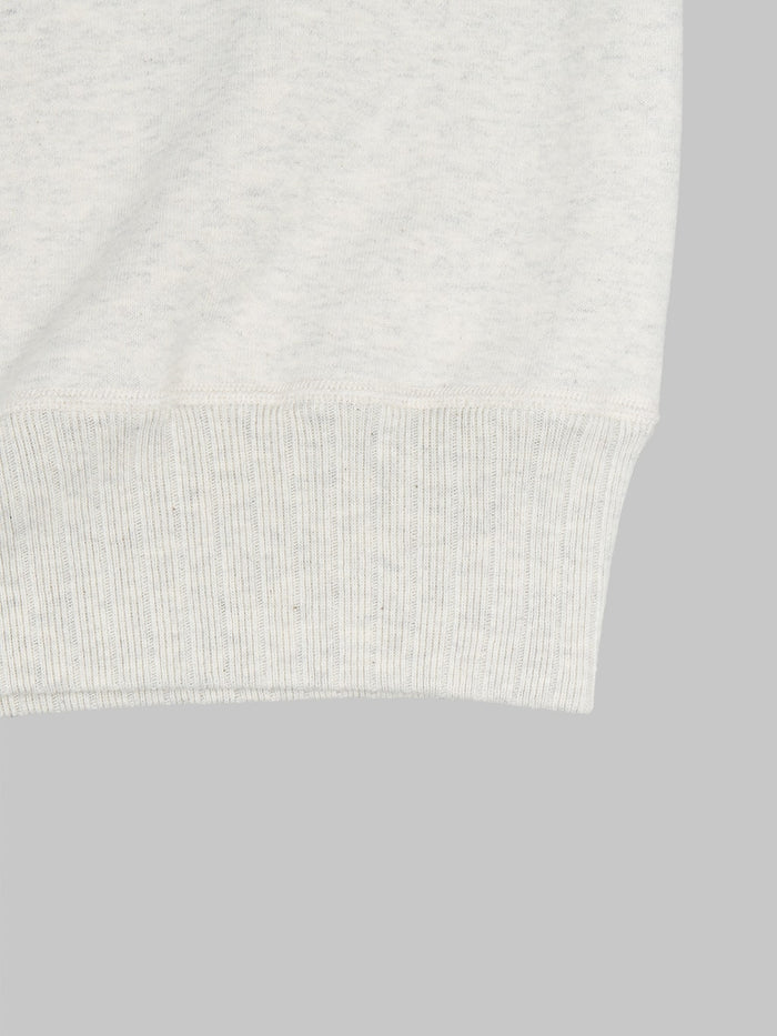 Whitesville Loopwheel Sweatshirt oatmeal hem