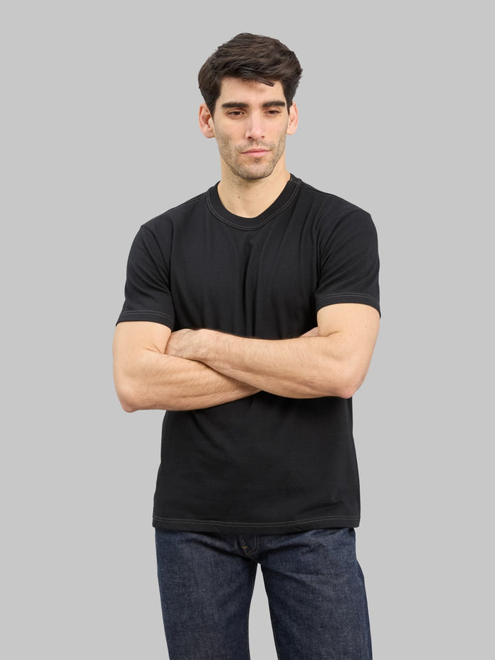 Whitesville Tubular t-shirt black 2-pack fit