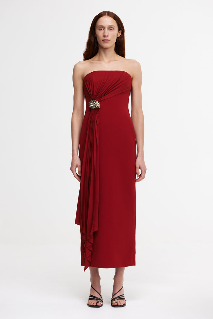 ACLER ONLINE AU WHITNELL MIDI DRESS