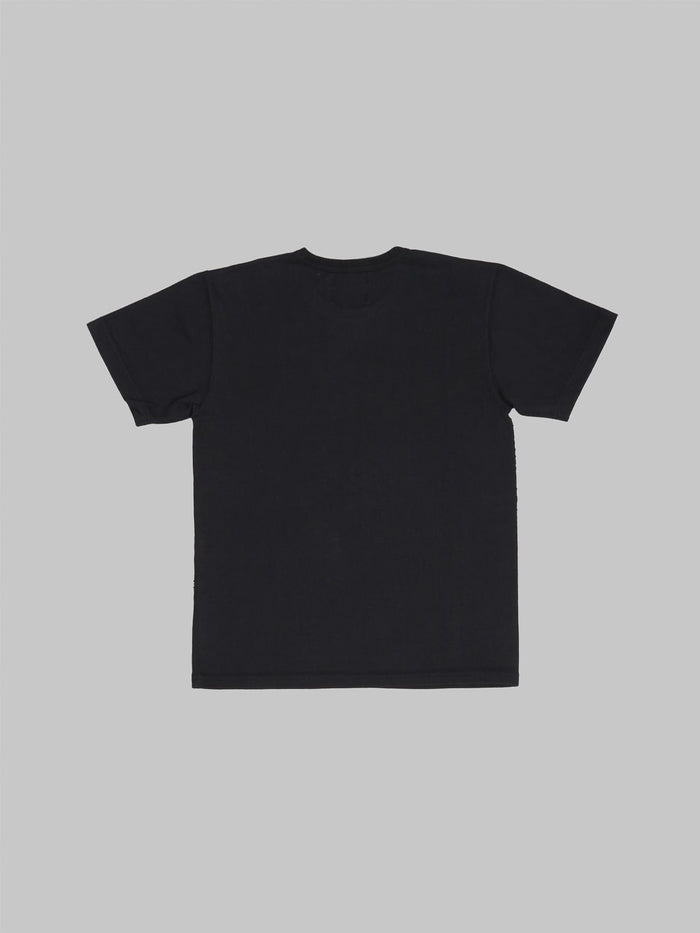 wonder looper crewneck Tshirt Double Heavyweight black  back