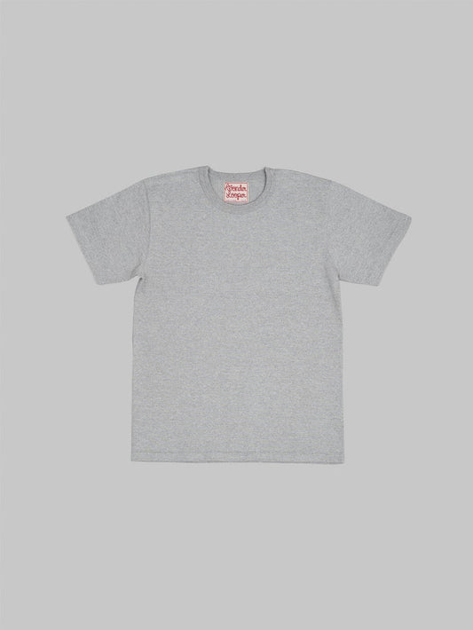 wonder looper crewneck Tshirt Double Heavyweight grey