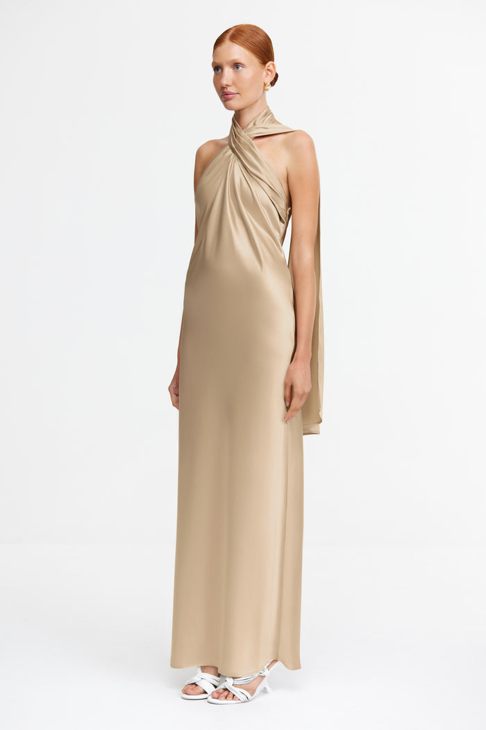 ACLER ONLINE AU YEWGREEN MAXI DRESS