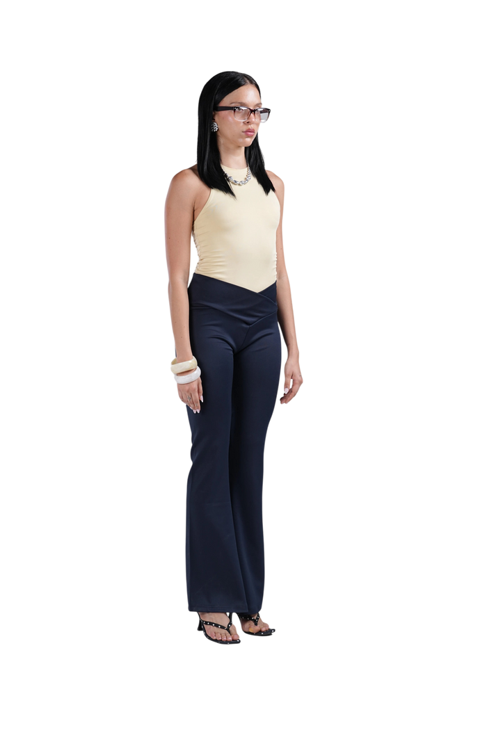 YOGA PANTS NAVY BLUE