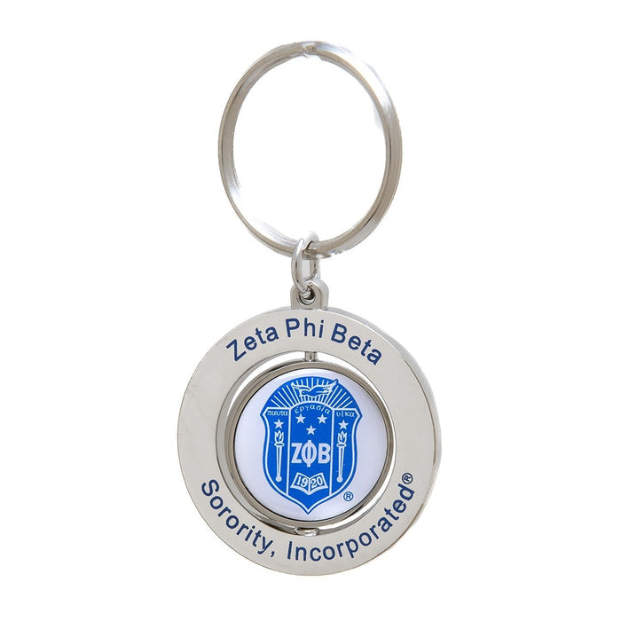 Zeta Spinner Key Chain